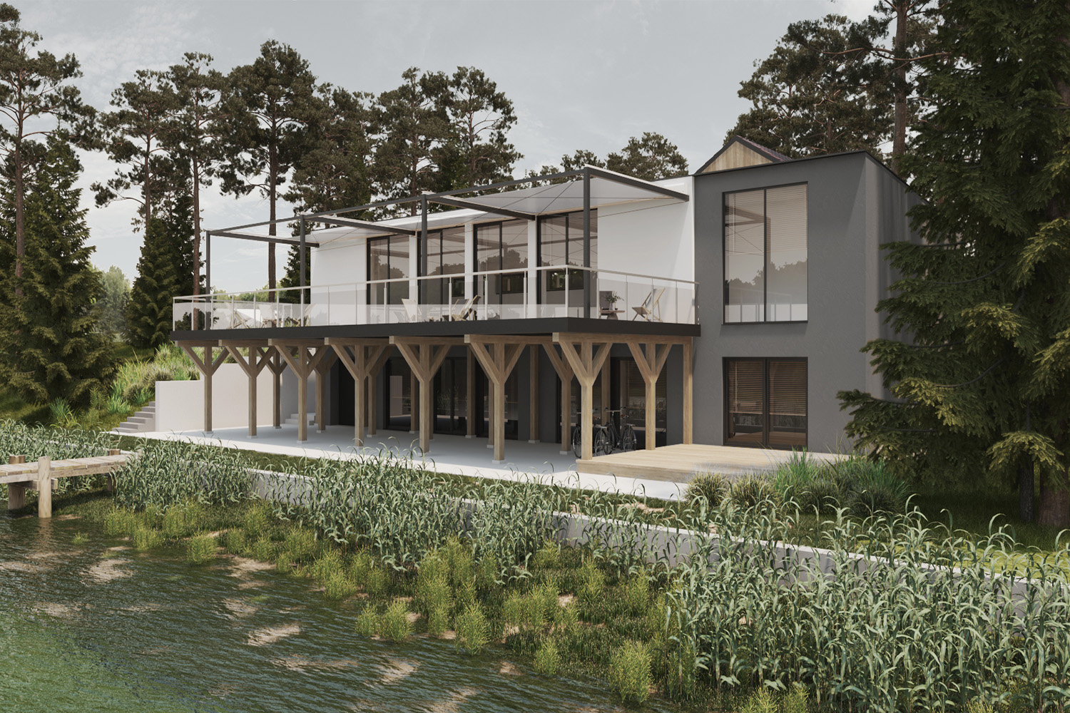 Projekt przebudowy i rozbudowy restauracji w ośrodku wypoczynkowym na mazurach